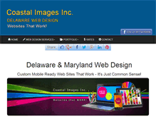 Tablet Screenshot of coastalimagesinc.com